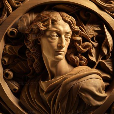 3D model sandro botticelli (STL)